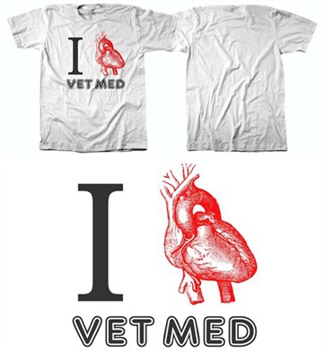 SCACVIM - I Love Vet Med t-shirt SCACVIM - I Love Vet Med t-shirt